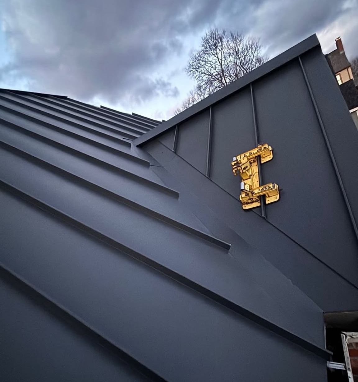 Custom Flashing Metal Roof Detail